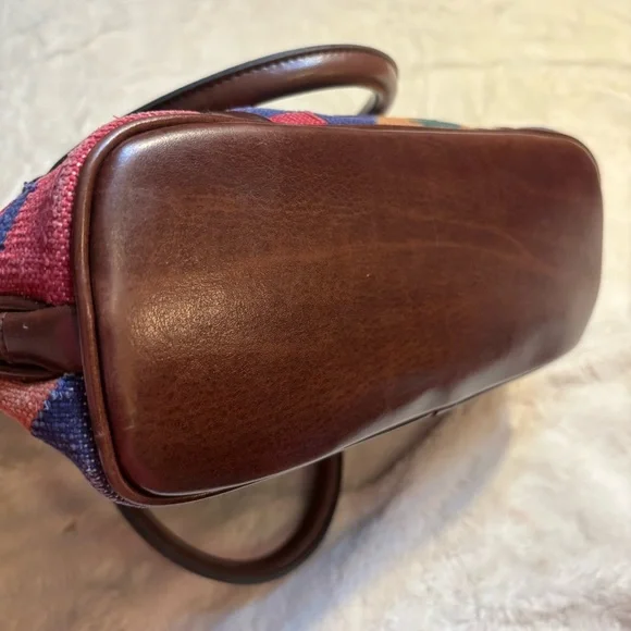 Vintage Laura Gayle Legacy
Southwestern Style Handbag Purse Satchel Shoulder Bag - Picture 9 of 16